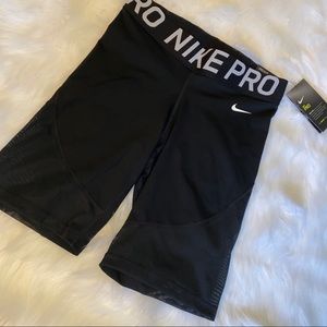 Black nike biker shorts